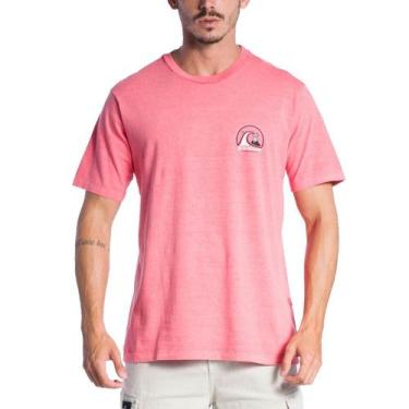 Imagem de Camiseta Quiksilver Clean Circle Rosa
