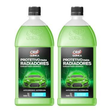 Imagem de 02 Aditivos Orbi Verde Liquido do Sistema de Arrefecimento Pronto para Uso