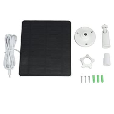 Imagem de Painel Solar 5W Placa de Bateria Placa de Geração Placa de Alimentação Sem Função Silício Alimentado por Câmera para Painéis Solares Externos Monocristalinos