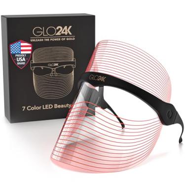 Imagem de Máscara facial de beleza GLO24K 7 cores L E D