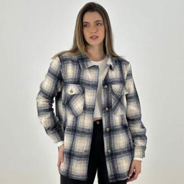 Imagem de Camisa Mormaii Xadrez Flanela Feminina-Feminino