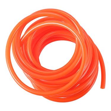 Imagem de X AUTOHAUX Tubo de 0,31" x 236" 8 mm x 6 m Carburador Linha de ventilação de combustível Linha universal de gasolina Tubo de mangueira para ATV Dirt Bike Go Kart Moped Pocket Bike Vermelho