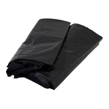 Imagem de Saco De Lixo 60 Litros Preto - P3 -  100 Unidades - HIGIPACK