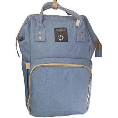 Imagem de Mochila Maternidade Baby Bag Casual 1005 (azul) - rouai mami by ello