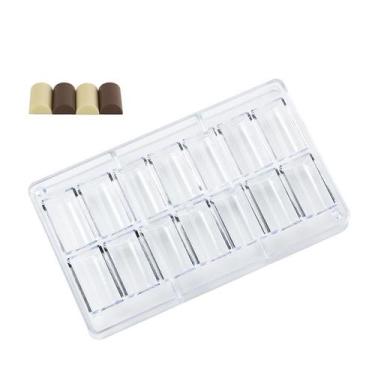 Imagem de Forma De Plástico - Semi Cilindro - 20x12x2cm - 1 unidade - Silver Pla