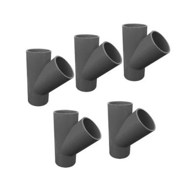 Imagem de Conexões Em Y Pvc - Kit Com 5 Unidades De 32mm - OFA
