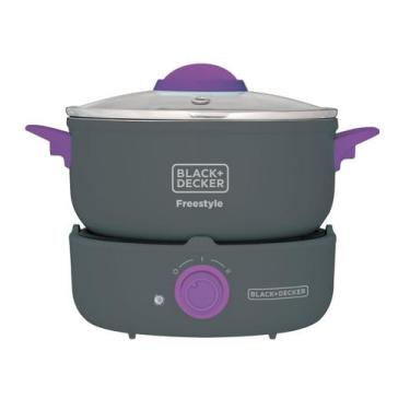 Imagem de Panela Eletrica Multiuso Freestyle Pc700 Black Decker 2,5L - Black+dec