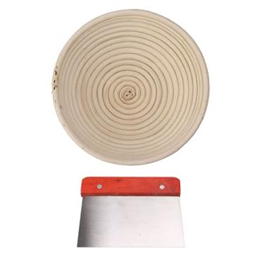 Imagem de Cesta de Padaria para Pão, Cesta Redonda Fácil para Impermeabilização de Pão, Cesta para Impermeabilização de Pão Com Pano de Forro para Remover Odores Cesta Redonda Reutilizável