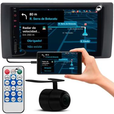 Imagem de Multimidia 7" Polegadas S10 e Blazer Pitbull 2001 a 2011 Android Auto 