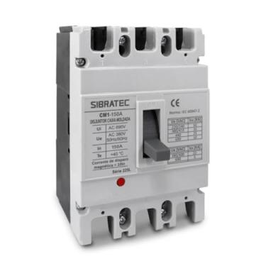 Imagem de Disjuntor Trifásico | Caixa Moldada CM1 225L | 150A