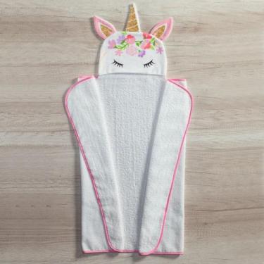 Imagem de Toalha Com Capuz De Banho 3d Para Bebe Menino - Miguel Baby, Unicornio