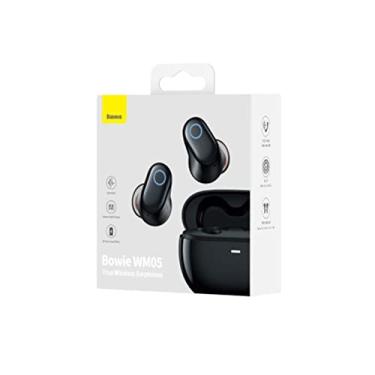 Imagem de Fone sem fio Baseus Bowie WM05 TWS Bluetooth com Cancelamento de ruído - Preto