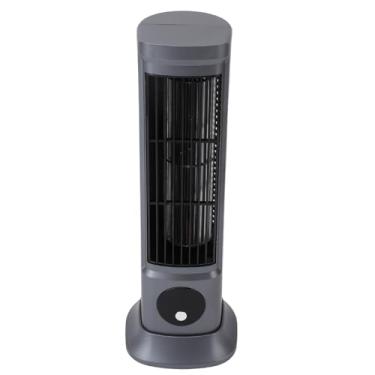 Imagem de Poderoso Ventilador de Torre para Resfriamento e, Resfriamento Ultra Silencioso, Material de Abdominais Com Ventilador de Torre para Quarto, Ajuste de de Várias Posições, Cinza