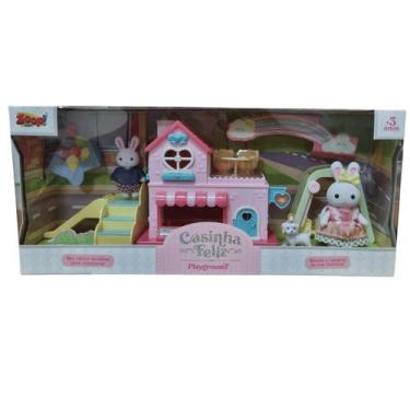 Imagem de Casinha Feliz Conjunto Playground Zoop ZP01354 - Zoop Toys