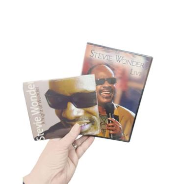 Imagem de Dvd Stevie Wonder Live / CD A Night of Wonder(Digifile)