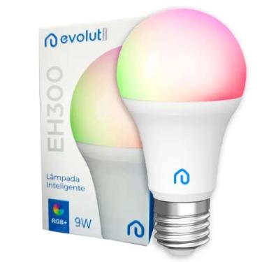 Imagem de Evolut Lâmpada Inteligente Rgb 9w Eh-300 Smart Home Compatível com Sma