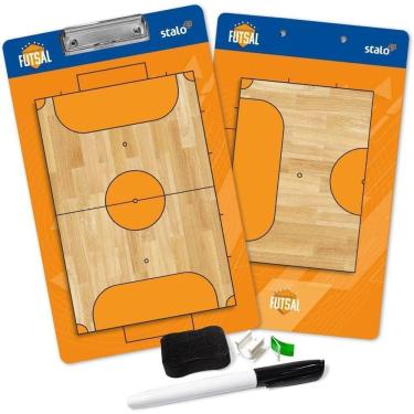 Imagem de Prancheta Tatica Com Caneta E Apagador 23X37Cm - Futsal