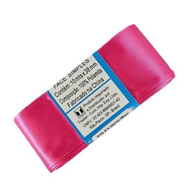 Imagem de Fita De Cetim Trader Artesanato Nº9 38mm Com 10 Mts