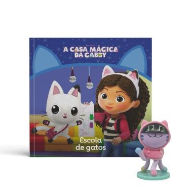 Imagem de Gabbys Dollhouse Livro Escola de Gatos - Fun Divirta-se