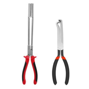 Imagem de LZVXTYM Alicate de desconexão elétrica 37960 e alicate de fio de alta tensão, ferramenta de desconexão de conectores elétricos automotivos de 20 cm, alicate universal de vela de ignição, acessórios de