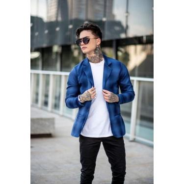 Imagem de blazer Executivo Slim Corte Italiano De Luxo - Debatt Jeans, G, 66kg a