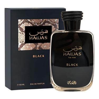 Imagem de Perfume Hawas Black Rasasi  Edp 100ml Masculino autêntico