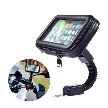 Imagem de Suporte Case Smartphone Celular Moto E Bicicleta 6,3