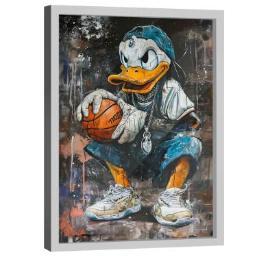 Imagem de Quadro Decorativo Donald Basquete