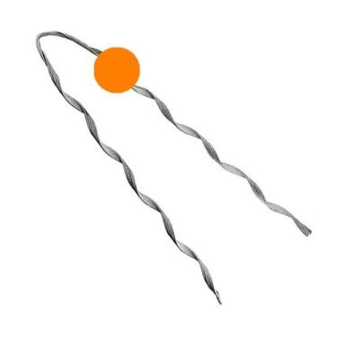 Imagem de Alca preformada multiplex 95mm laranja (grande) 110731