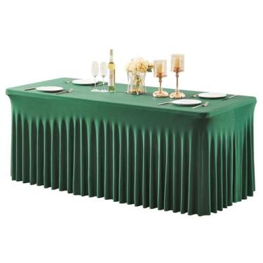 Imagem de Cubierta para Mesa de Fiesta Party Talk Verde de 2.4 metros, Resistent
