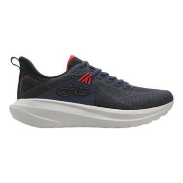 Imagem de Tênis Para Caminhada Olympikus Zex 2 Masculino Original, 42, Azul, Mar
