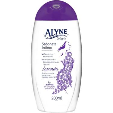 Imagem de Alyne, Sabonete Íntimo cremoso, Aroma Lavanda, 200 ml, Roxo