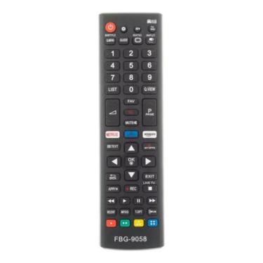 Imagem de Controle Remoto Para Smart Tv Netflix FBG 9058 SKY 9058 LHS 9058 MAX 9