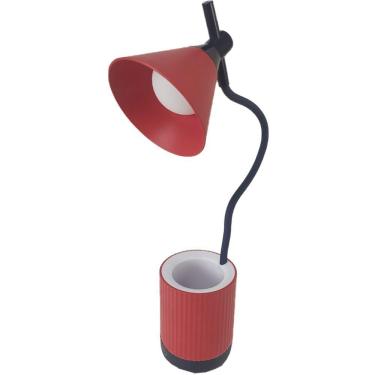 Imagem de Luminaria De Mesa Touch Porta Objetos Led Abajur Iluminado