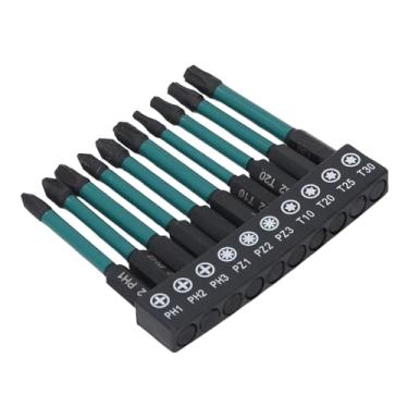 Imagem de KUIDAMOS Conjunto de Bits de Chave de Fenda Resistente a Impactos de Haste Hexagonal de 1/4 pol. Com Design Magnético para Tarefas de Precisão, Ideal para Manutenção e Construção Doméstica -