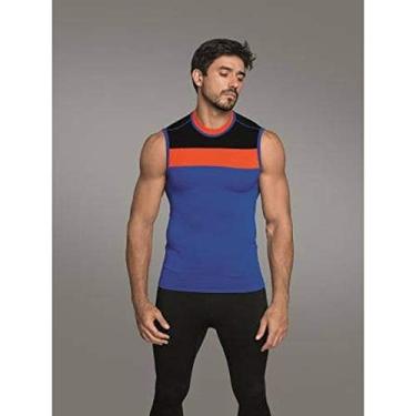 Imagem de Camiseta Lupo Am Reg Ls Bike (Adulto) Tamanho: Gg | Cor: Anil