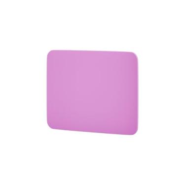 Imagem de Tapete de mouse Taodaily de vidro 41 x 31 cm, tapete de mouse rígido microgravado para jogos com base antiderrapante, para controle ultra-suave em esportes FPS e trabalho de escritório (rosa, P)