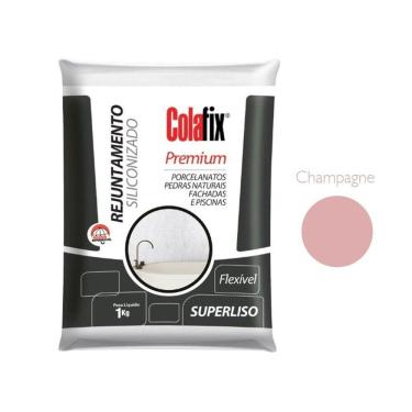 Imagem de Rejunte Colafix Siliconizado 1 Kg - Champagne