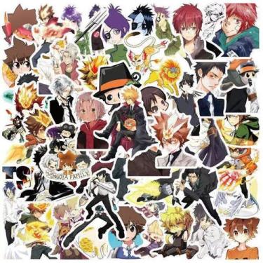 Imagem de Pacote de adesivos Hitmans Reborns Anime, vinil impermeável, 50 unidad