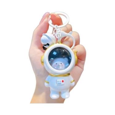 Imagem de Chaveiro De Urso Fofo Kawaii Com Mini Luz Noturna E Luz De Ambiente Pa