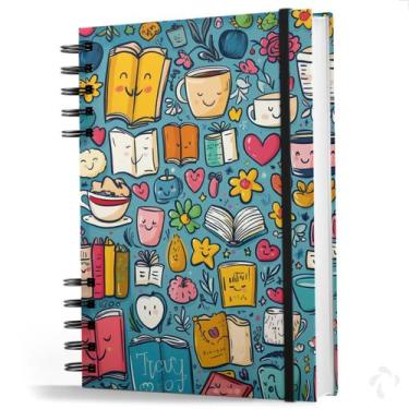 Imagem de Caderno De Anotações Capa Dura Coleção Clean Elementos Cute - NISTI PR