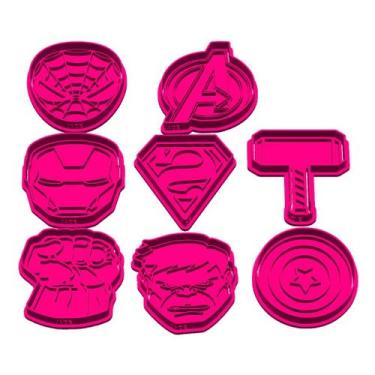 Imagem de KIT Cortador marcado Astronauta Foguete Espaço planeta Pirulito Biscoi