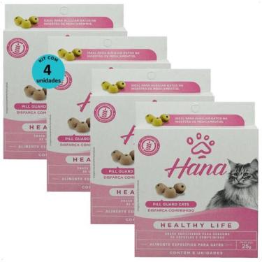 Imagem de Snack hana healthy life pill guard disfarça comprimidos 25g para gatos