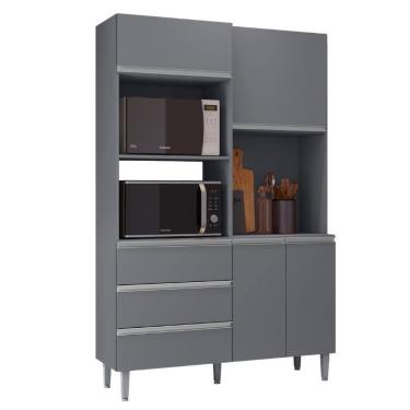 Imagem de Kit Cozinha Compacta 4 Portas 180 cm Livia REAJL
