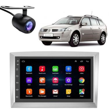 Imagem de Central Multimídia Automotiva Android Auto Mégane Grand Tour 7 Touch Screen Bluetooth W...