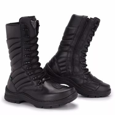 Imagem de Bota Coturno Adventure Couro Militar Acero Trilha Cano Alto Conforto-Masculino