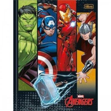 Imagem de Caderno Brochurao C/D 80 Folhas Avengers Tilibra