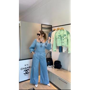 Imagem de Macacão Jeans Longo - Bella Madamme