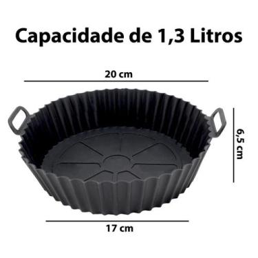 Imagem de Forma de silicone com alça - Uny Home, Preto