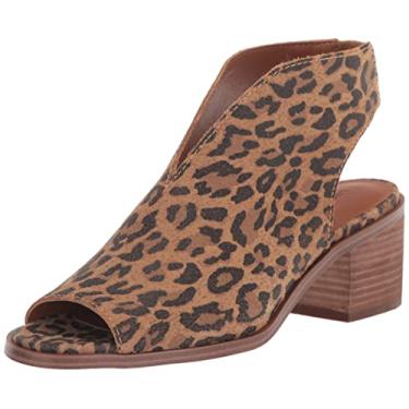 Imagem de Lucky Brand Sandália feminina de salto alto com tira traseira Terif, Natural, 5